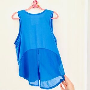 💕Pretty Blue Sports Tank Top SZ XL